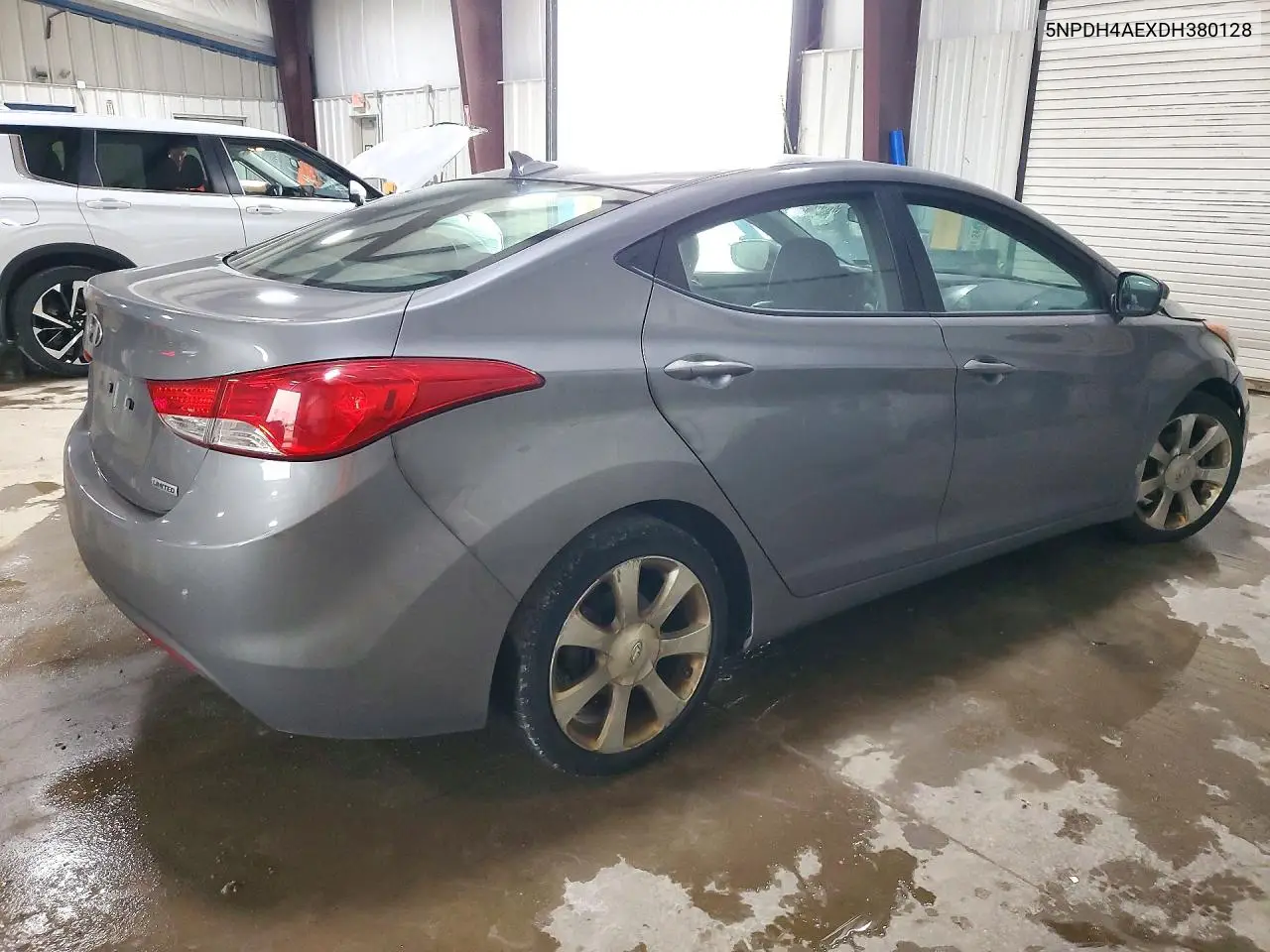 2013 HYUNDAI ELANTRA VIN 5NPDH4AEXDH380128 — фото 3
