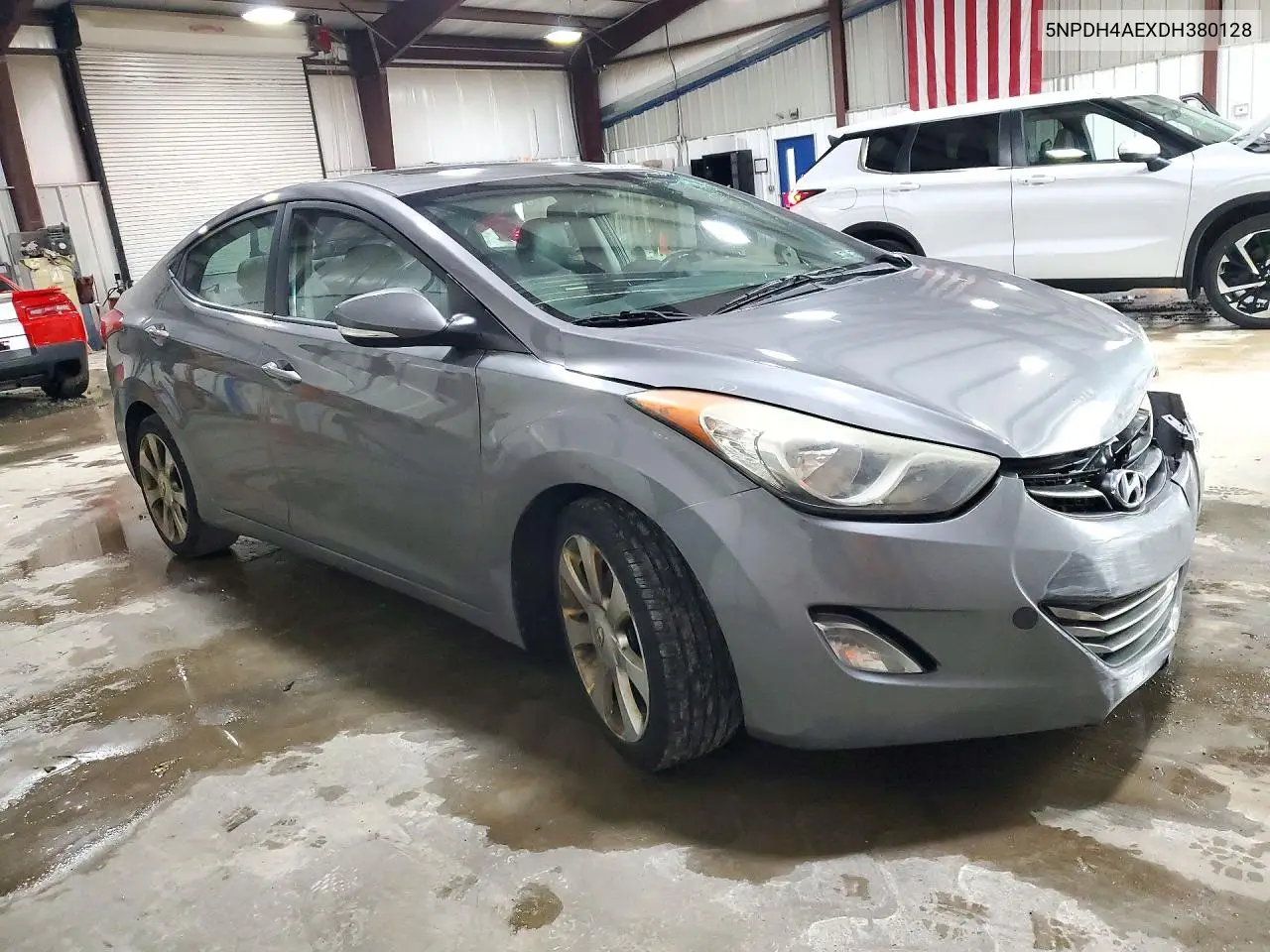 2013 HYUNDAI ELANTRA VIN 5NPDH4AEXDH380128 — фото 4