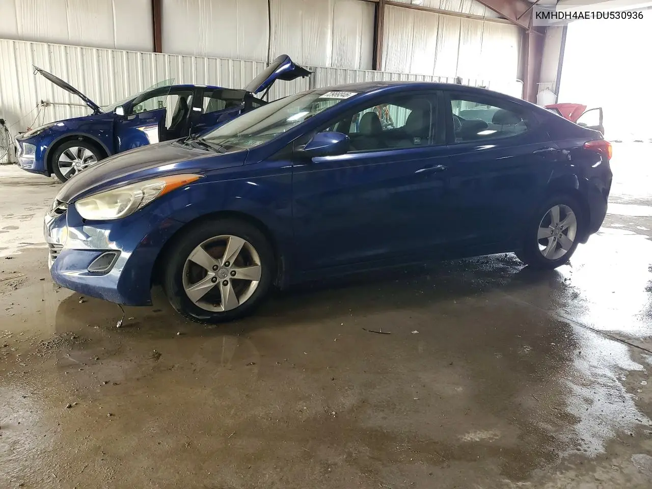 HYUNDAI ELANTRA 2013, VIN KMHDH4AE1DU530936
