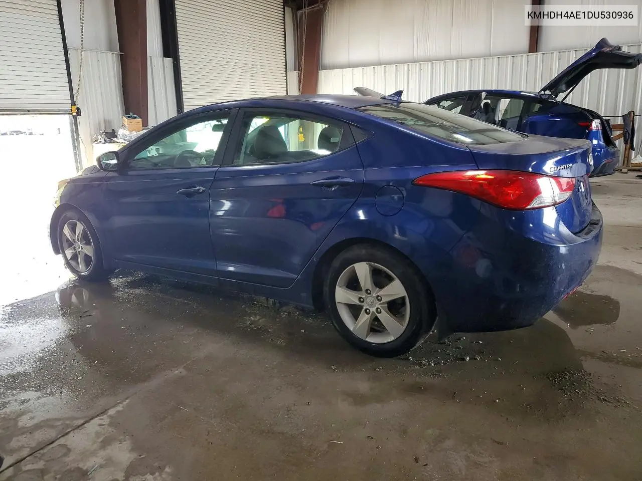 2013 HYUNDAI ELANTRA VIN KMHDH4AE1DU530936 — фото 2