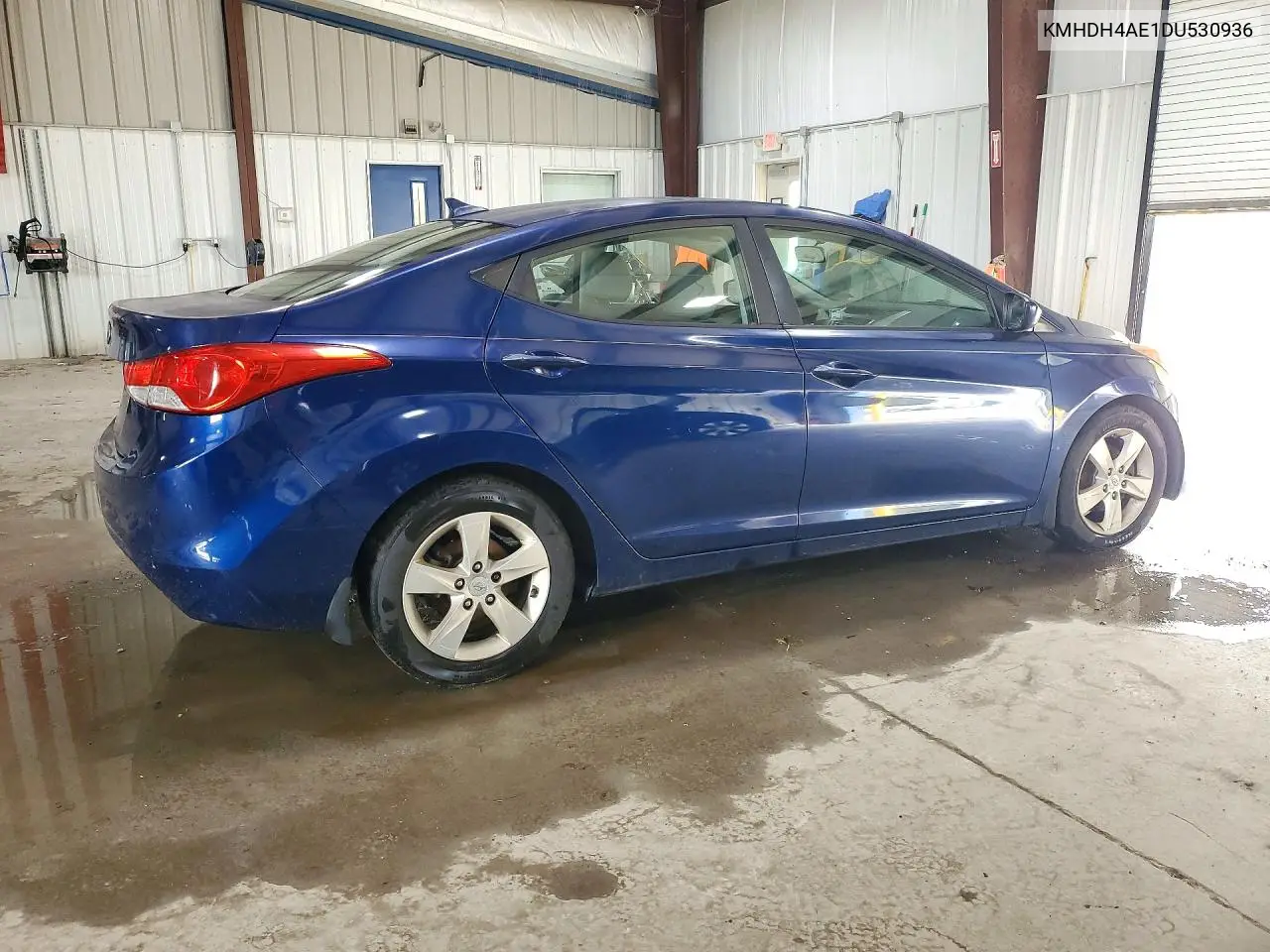 2013 HYUNDAI ELANTRA VIN KMHDH4AE1DU530936 — фото 3