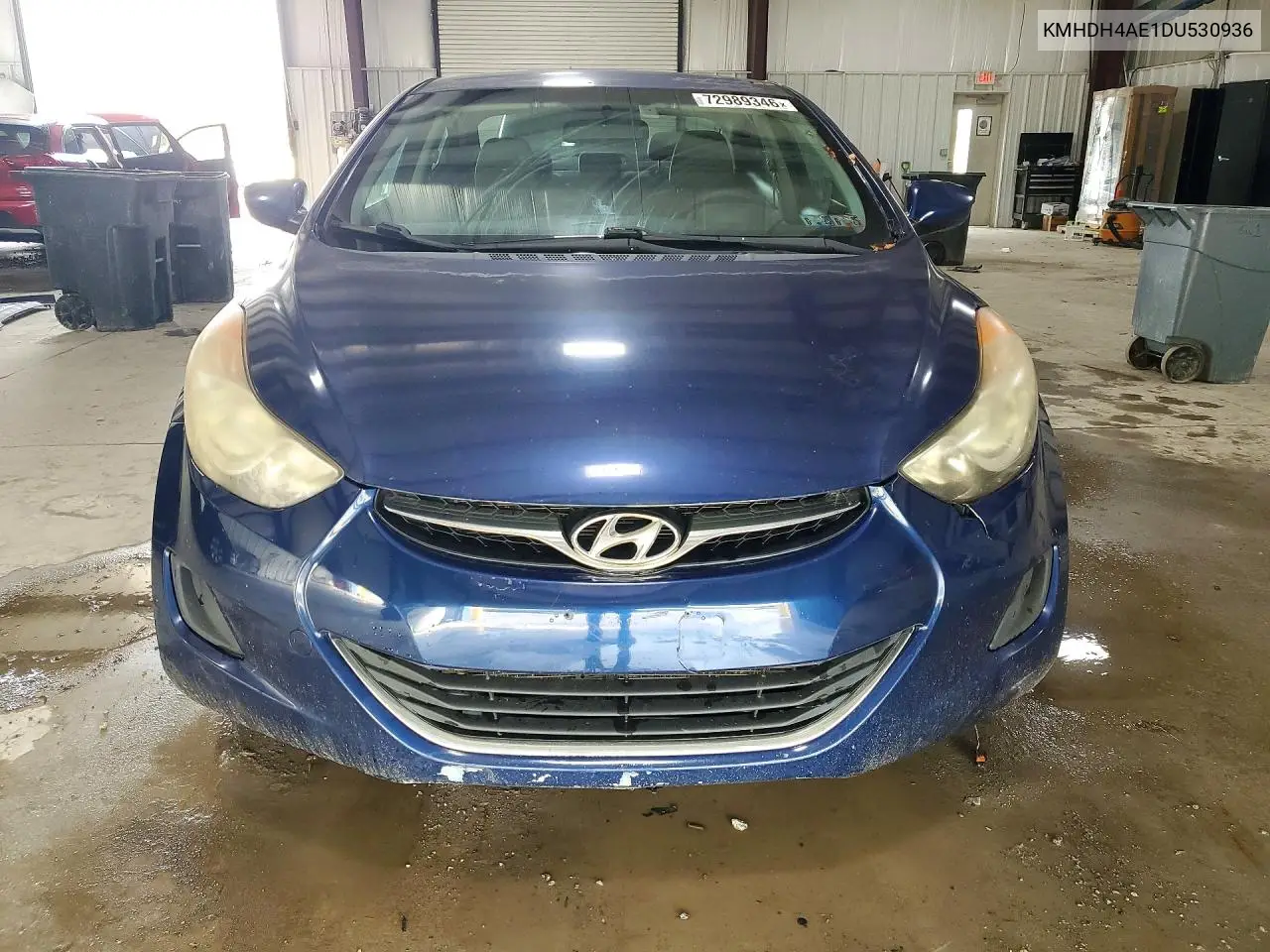 2013 HYUNDAI ELANTRA VIN KMHDH4AE1DU530936 — фото 5