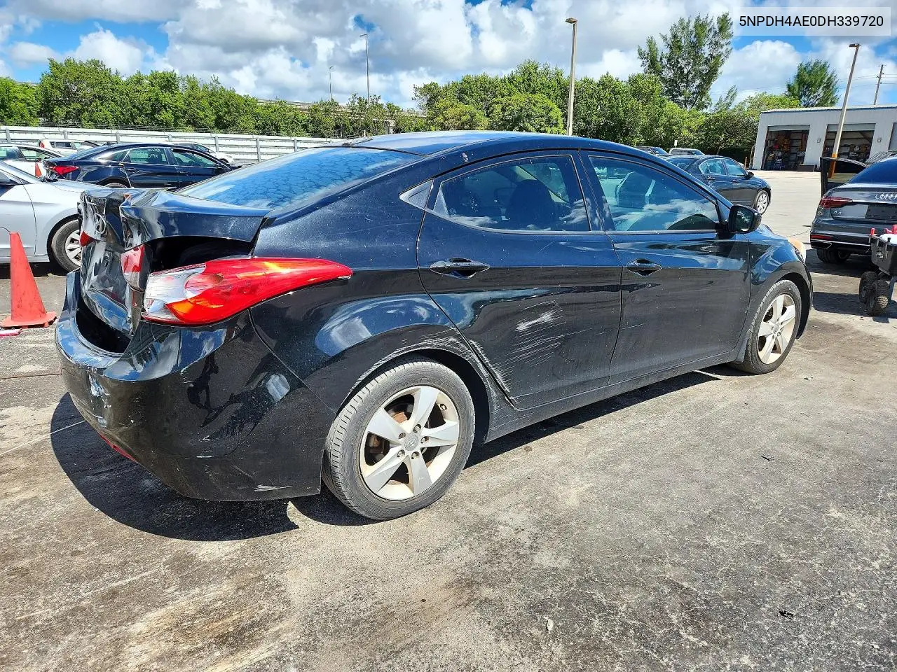 HYUNDAI ELANTRA 2013, VIN 5NPDH4AE0DH339720