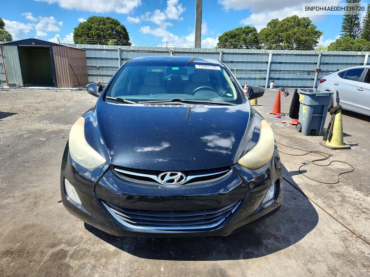 2013 HYUNDAI ELANTRA VIN 5NPDH4AE0DH339720 — фото 5