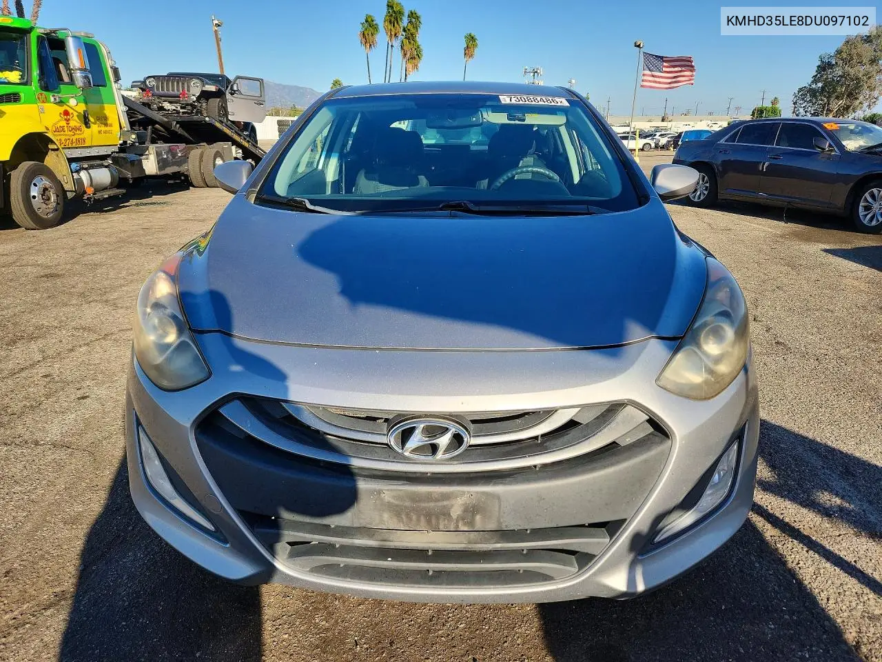 2013 HYUNDAI ELANTRA VIN KMHD35LE8DU097102 — фото 5