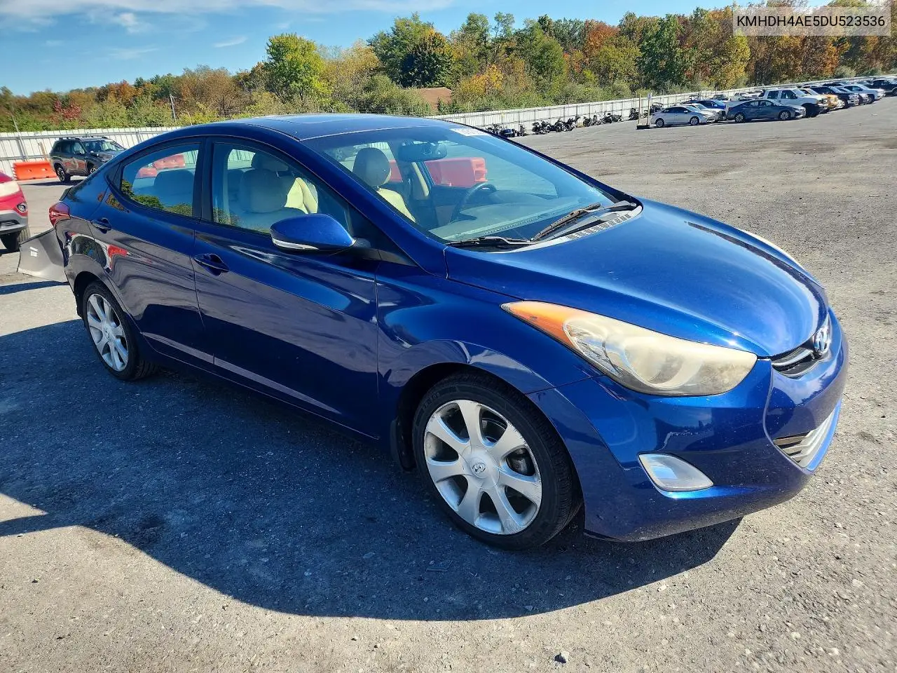 2013 HYUNDAI ELANTRA VIN KMHDH4AE5DU523536 — фото 4