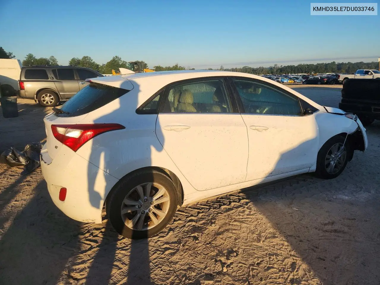 2013 HYUNDAI ELANTRA VIN KMHD35LE7DU033746 — фото 3