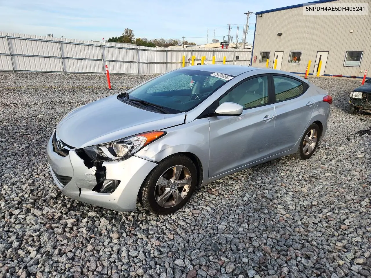 HYUNDAI ELANTRA 2013, VIN 5NPDH4AE5DH408241