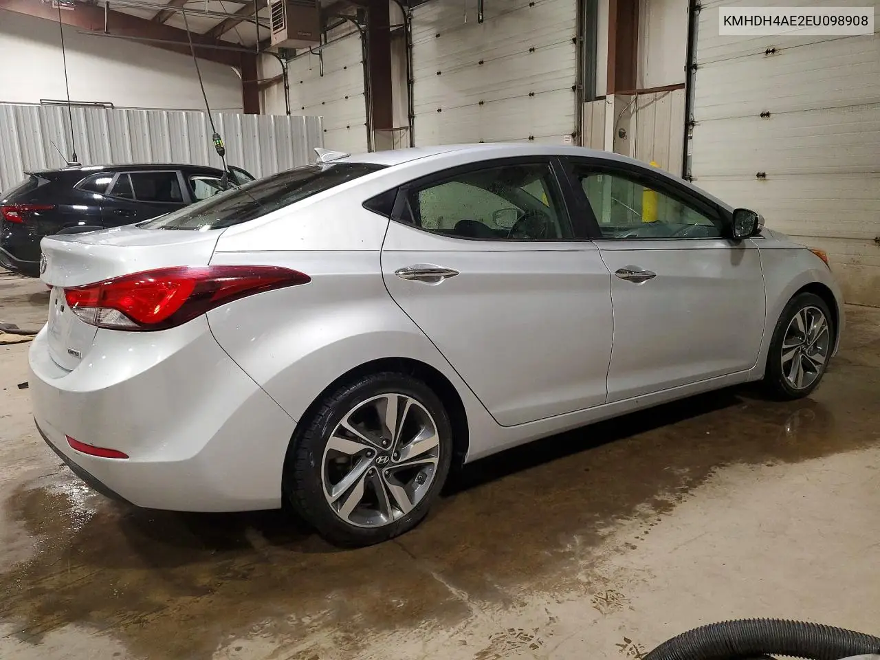 2014 HYUNDAI ELANTRA VIN KMHDH4AE2EU098908 — фото 3