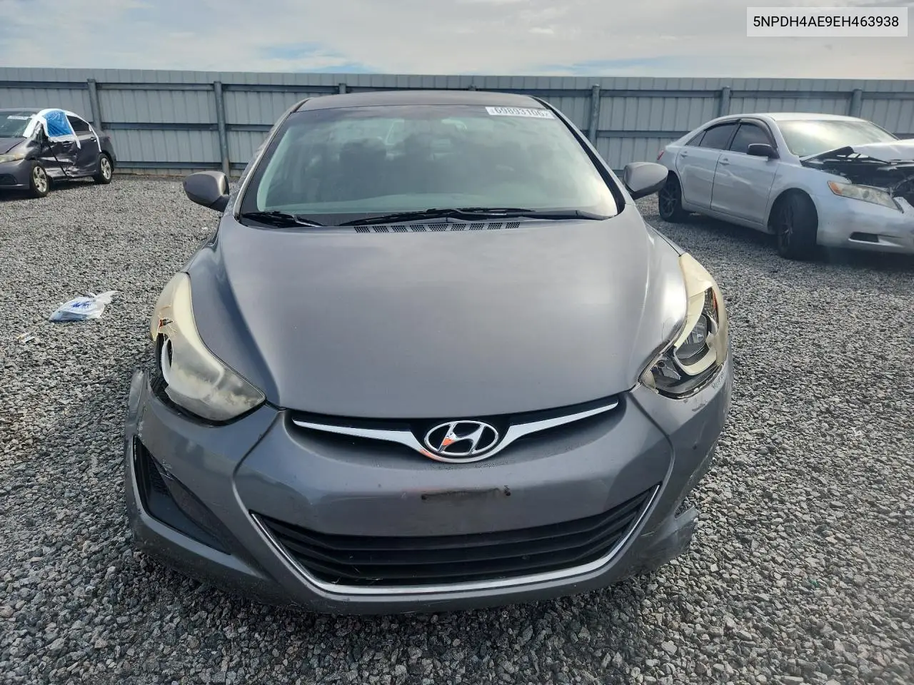 2014 HYUNDAI ELANTRA VIN 5NPDH4AE9EH463938 — фото 5