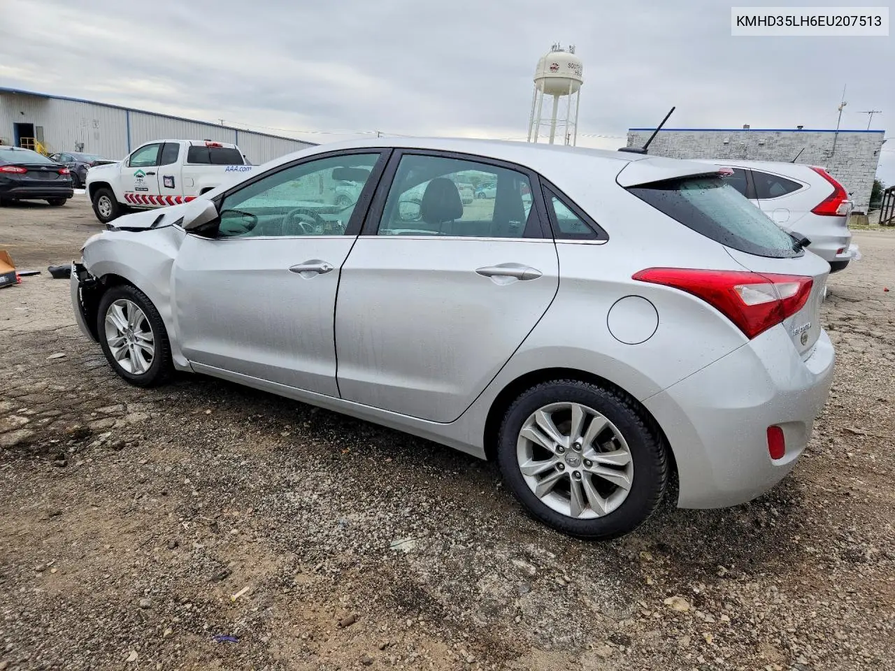 2014 HYUNDAI ELANTRA VIN KMHD35LH6EU207513 — фото 2