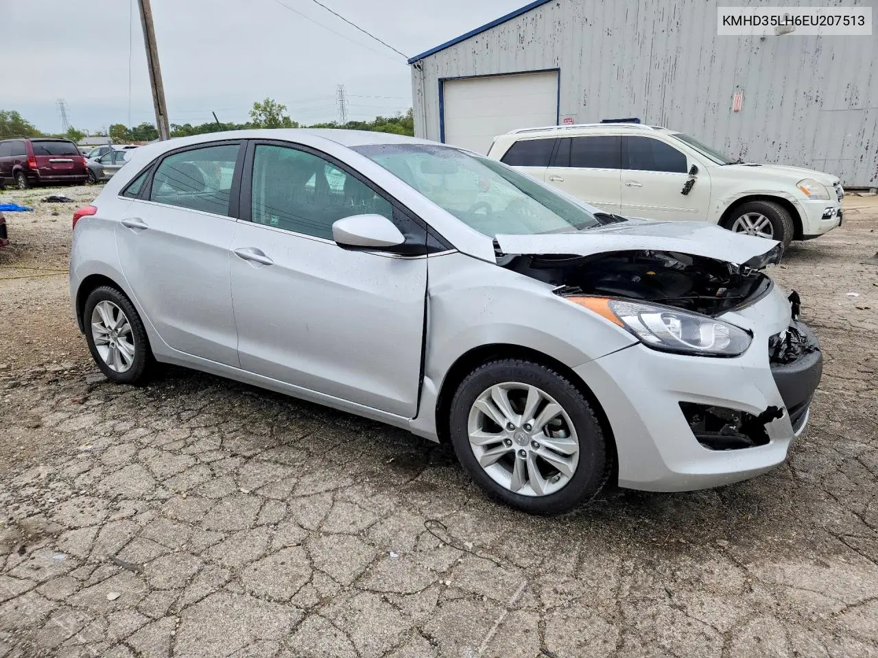 2014 HYUNDAI ELANTRA VIN KMHD35LH6EU207513 — фото 4