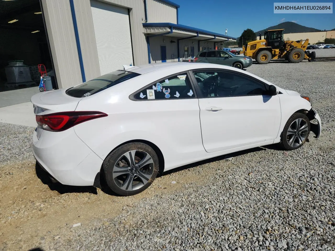 2014 HYUNDAI ELANTRA VIN KMHDH6AH1EU026894 — фото 3