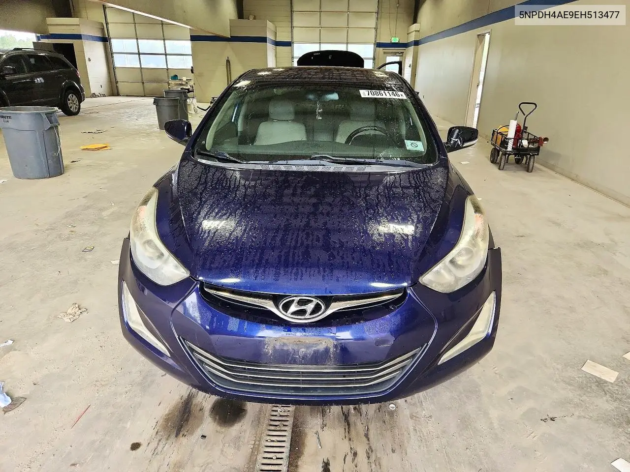 2014 HYUNDAI ELANTRA VIN 5NPDH4AE9EH513477 — фото 5