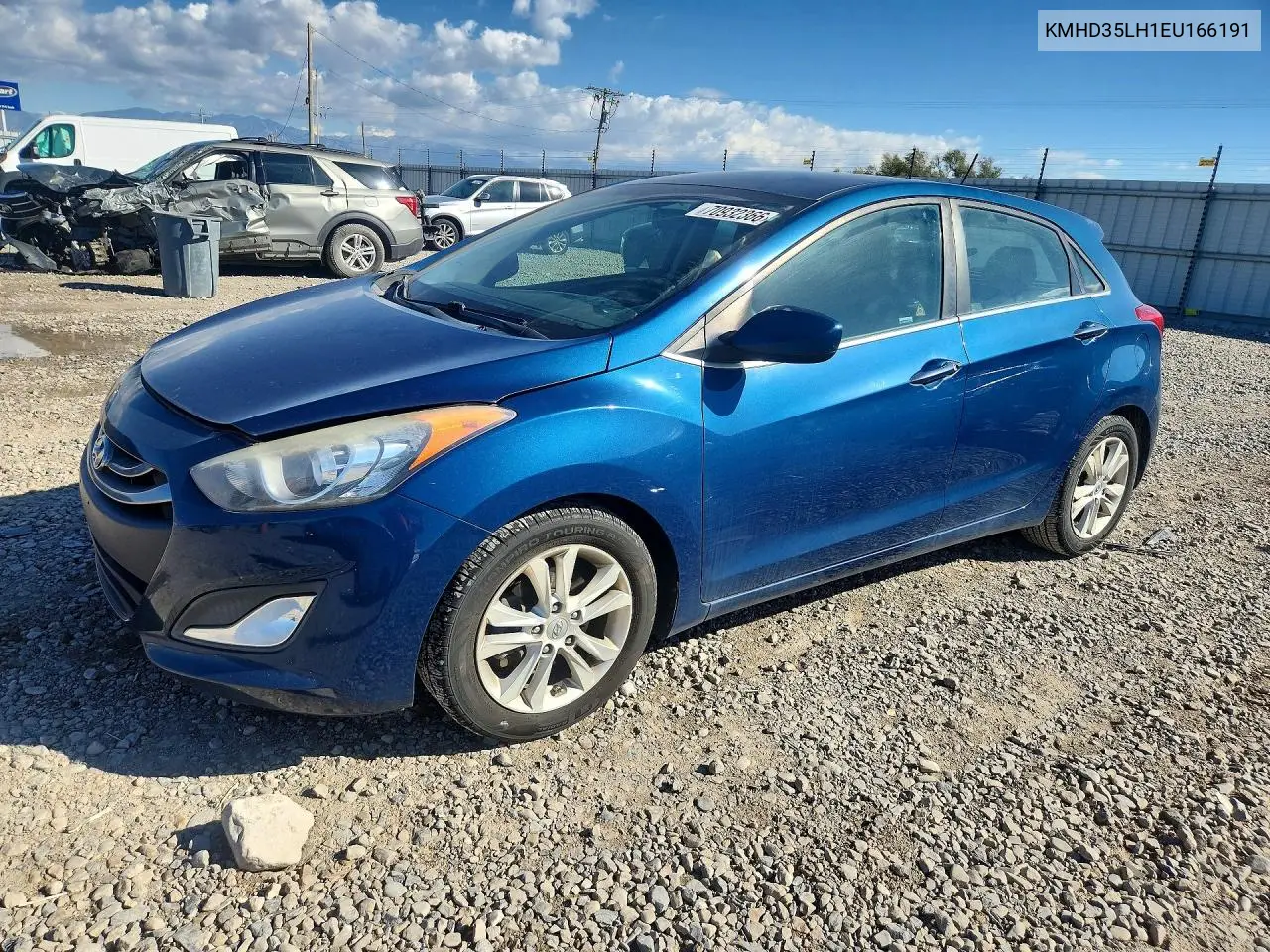 HYUNDAI ELANTRA 2014, VIN KMHD35LH1EU166191