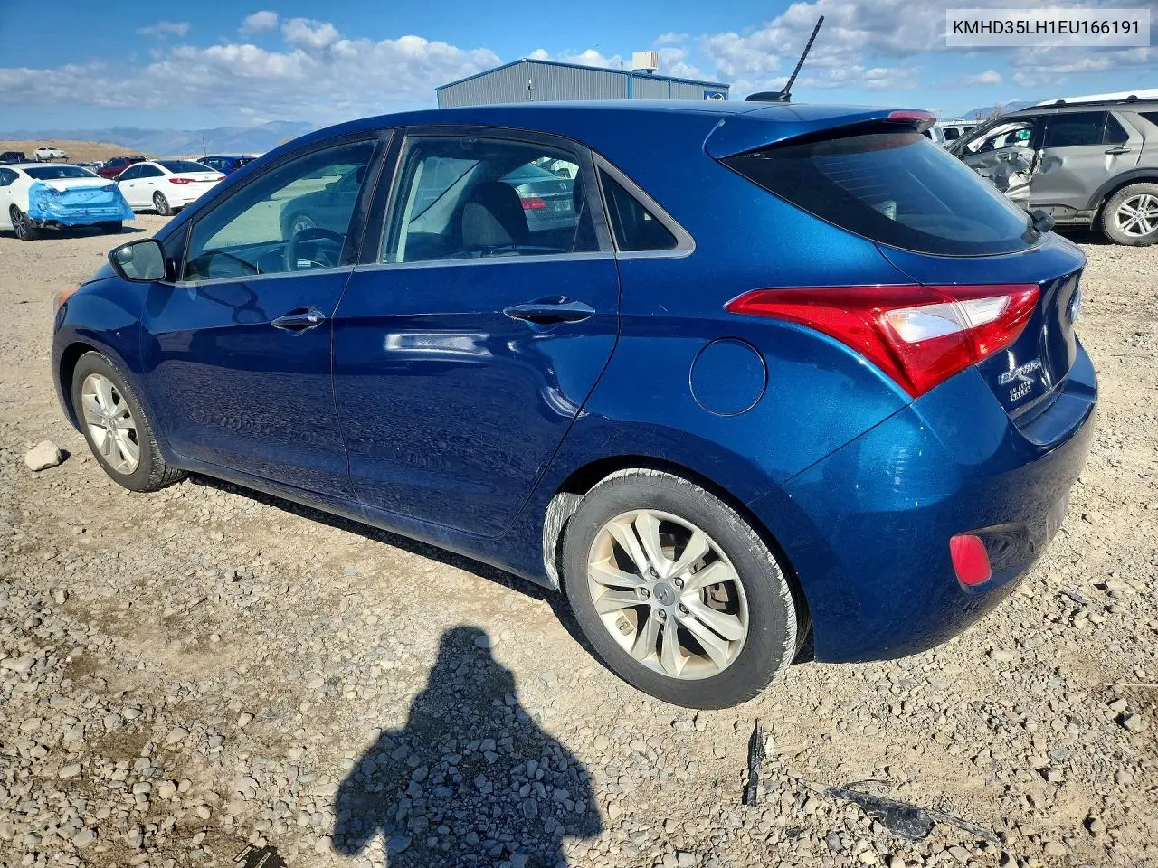 2014 HYUNDAI ELANTRA VIN KMHD35LH1EU166191 — фото 2
