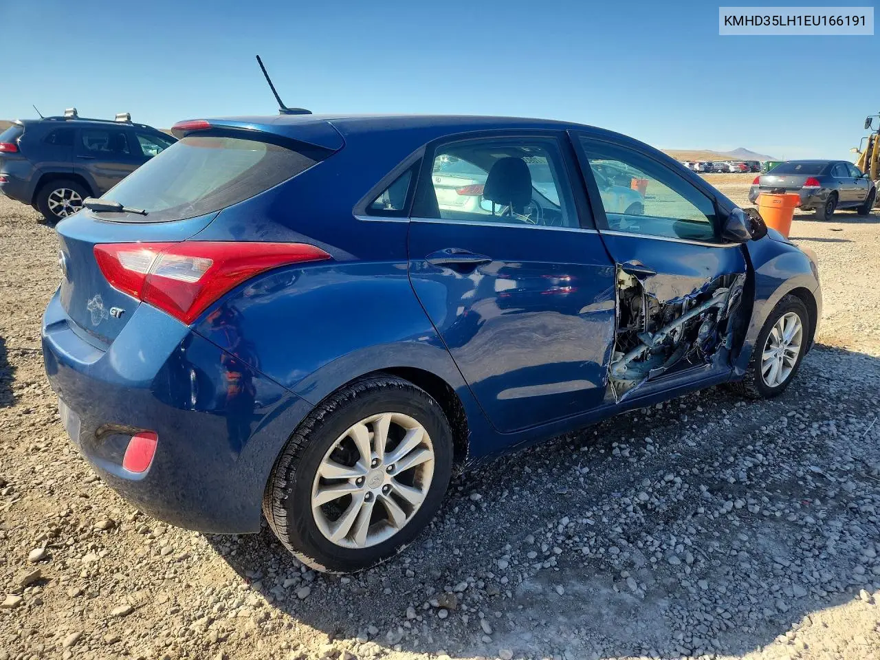 2014 HYUNDAI ELANTRA VIN KMHD35LH1EU166191 — фото 3