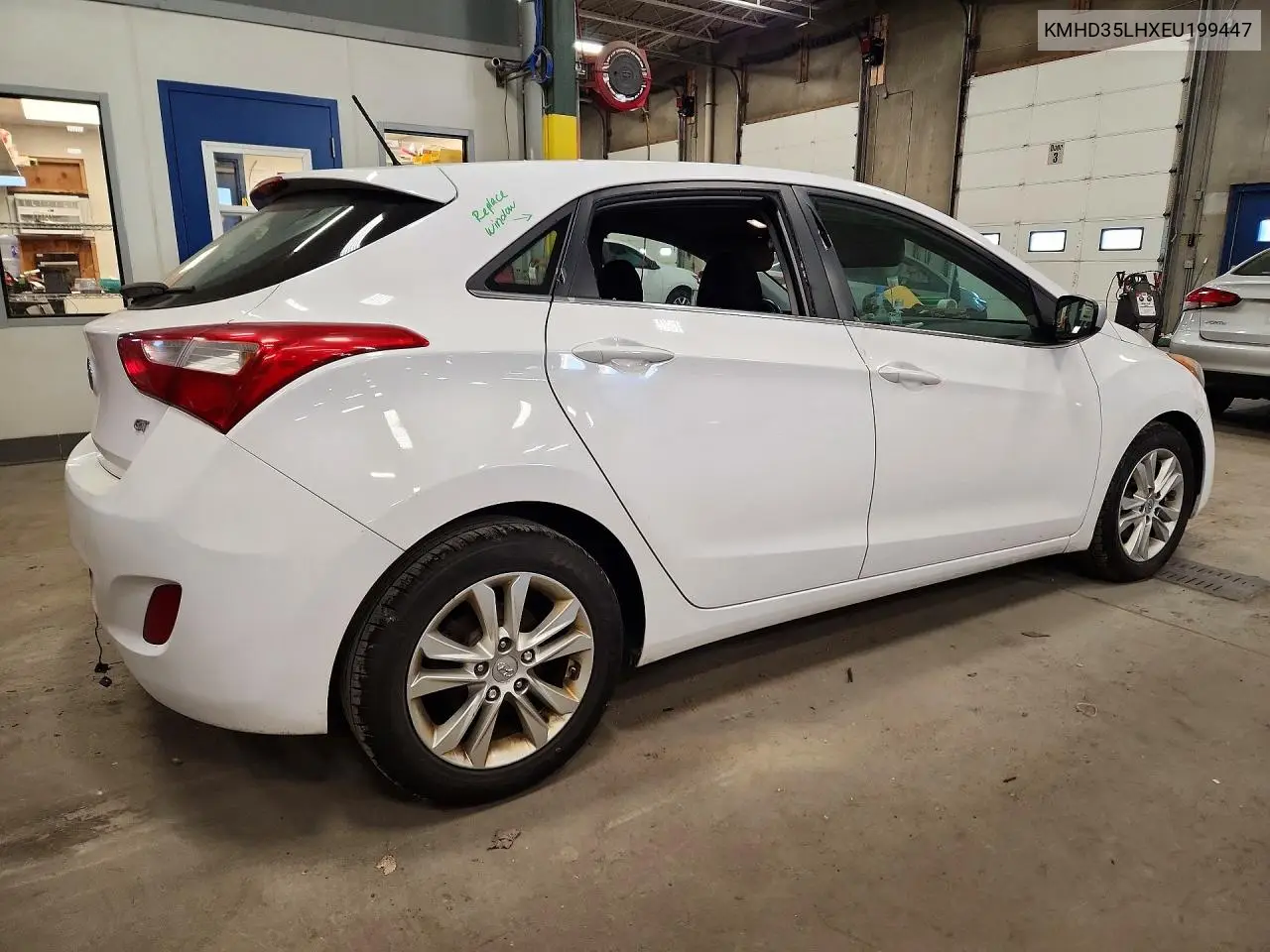 2014 HYUNDAI ELANTRA VIN KMHD35LHXEU199447 — фото 3