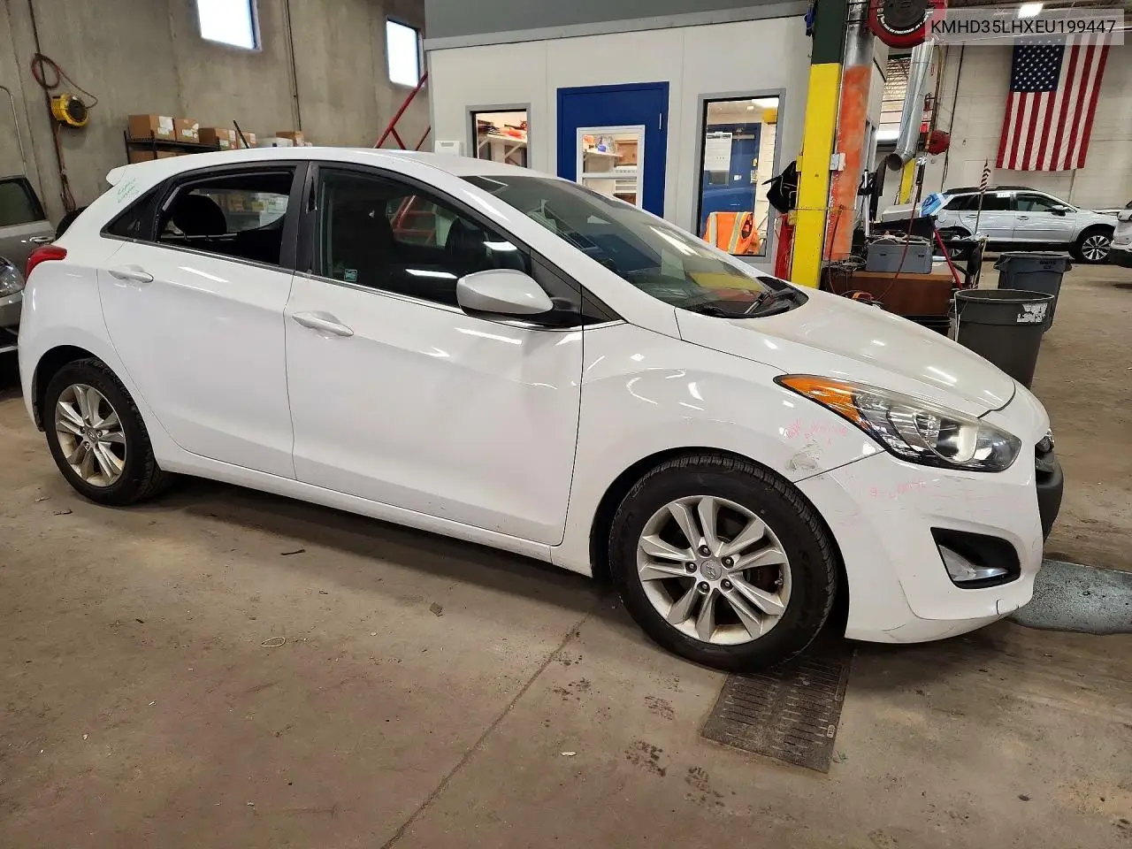 2014 HYUNDAI ELANTRA VIN KMHD35LHXEU199447 — фото 4