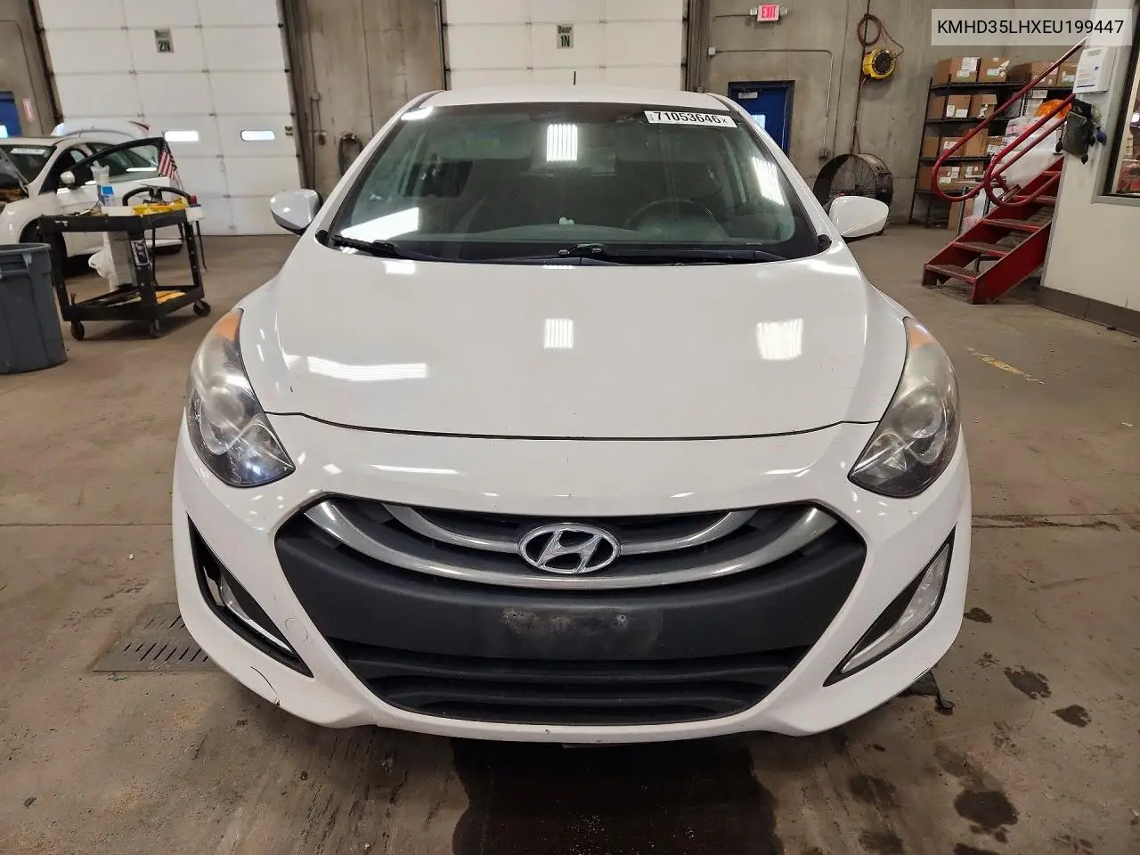 2014 HYUNDAI ELANTRA VIN KMHD35LHXEU199447 — фото 5