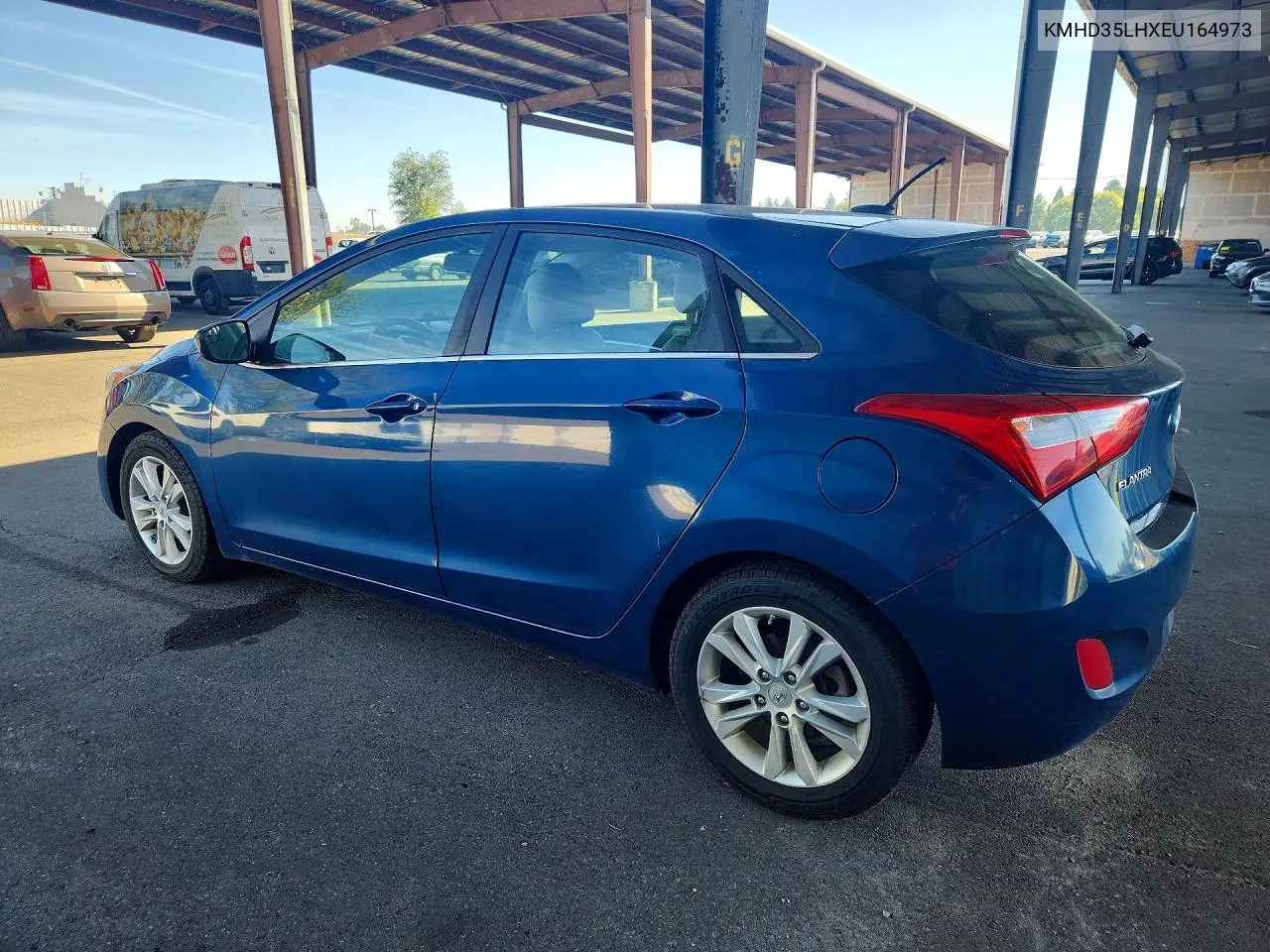 HYUNDAI ELANTRA 2014, VIN KMHD35LHXEU164973