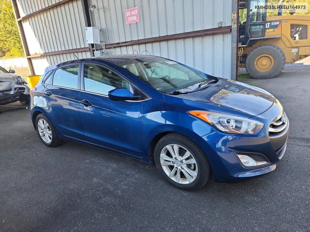 2014 HYUNDAI ELANTRA VIN KMHD35LHXEU164973 — фото 4