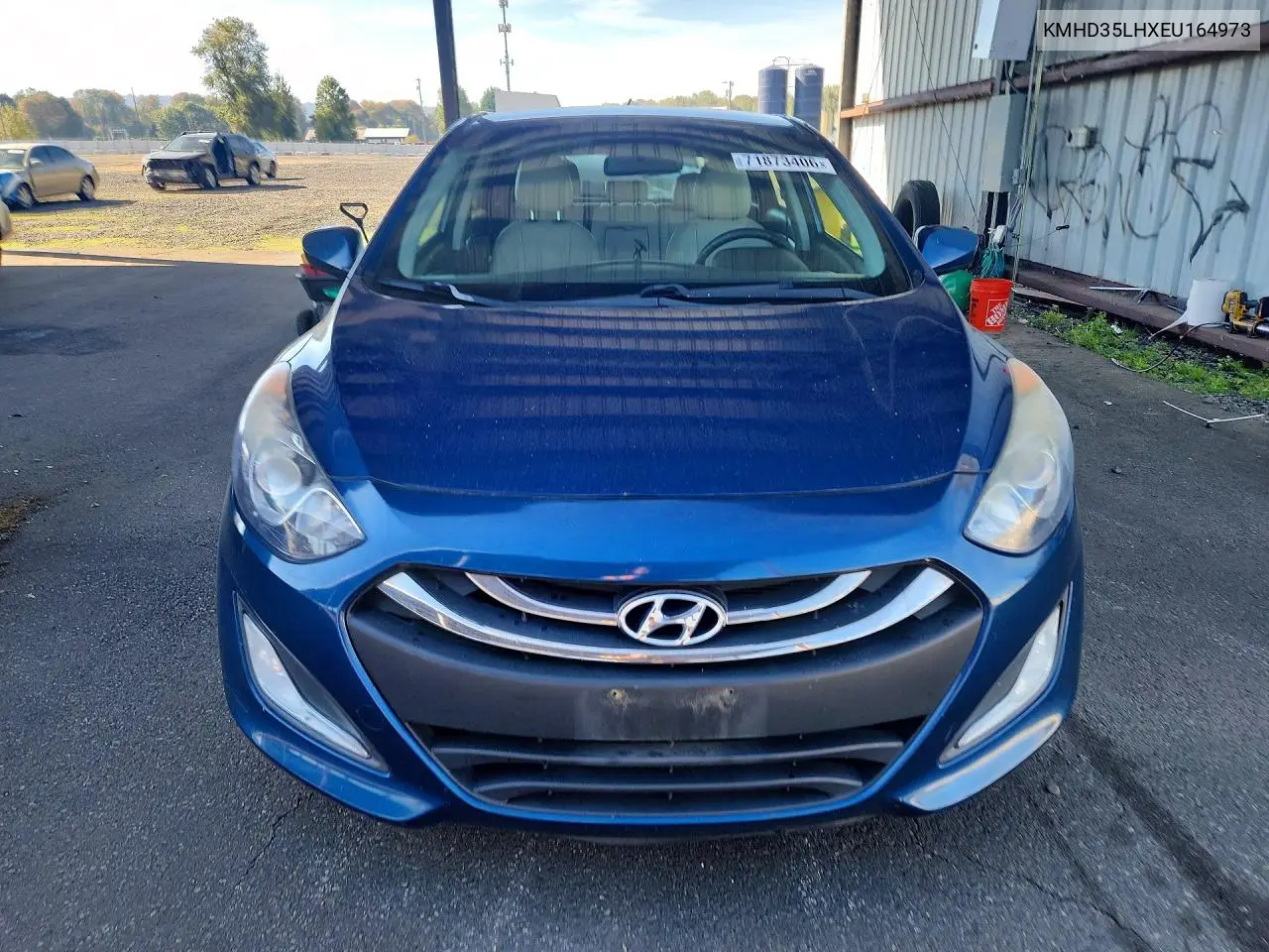 2014 HYUNDAI ELANTRA VIN KMHD35LHXEU164973 — фото 5