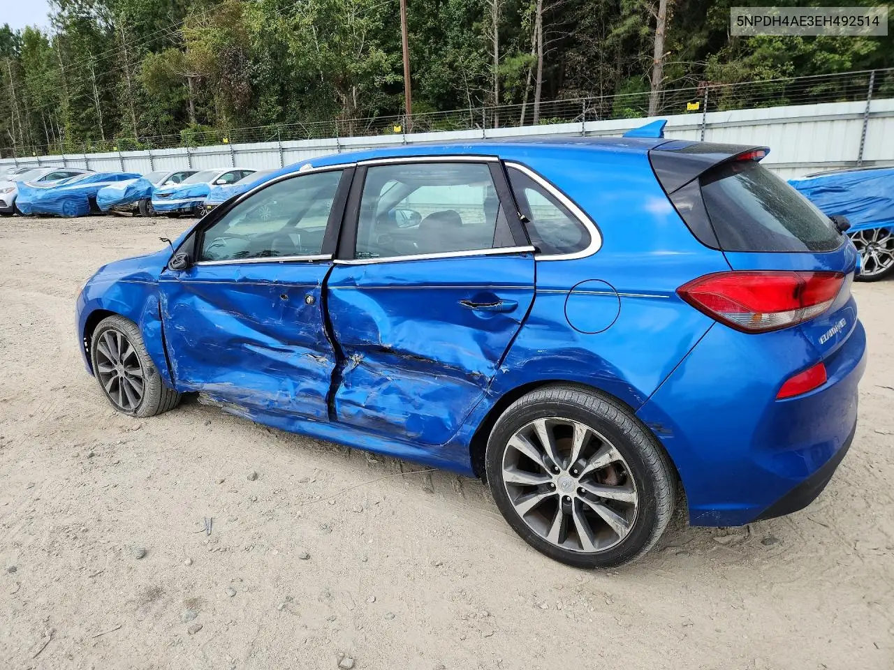 2014 HYUNDAI ELANTRA VIN 5NPDH4AE3EH492514 — фото 2