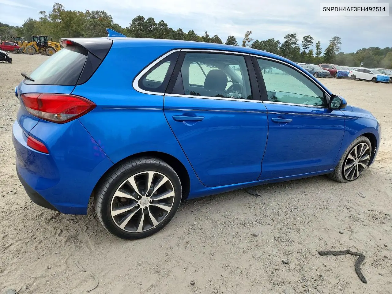 2014 HYUNDAI ELANTRA VIN 5NPDH4AE3EH492514 — фото 3