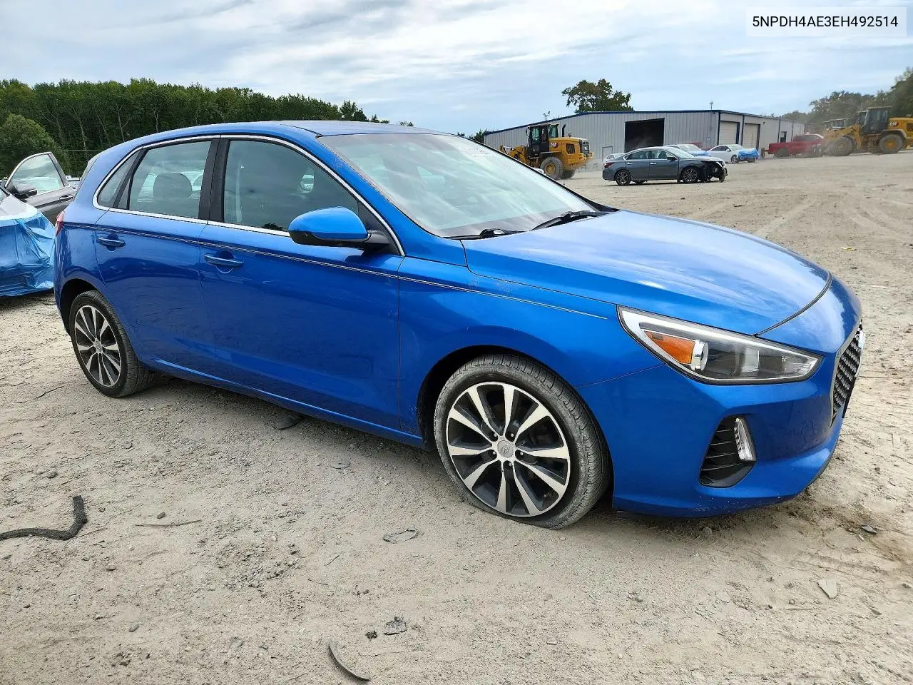 2014 HYUNDAI ELANTRA VIN 5NPDH4AE3EH492514 — фото 4