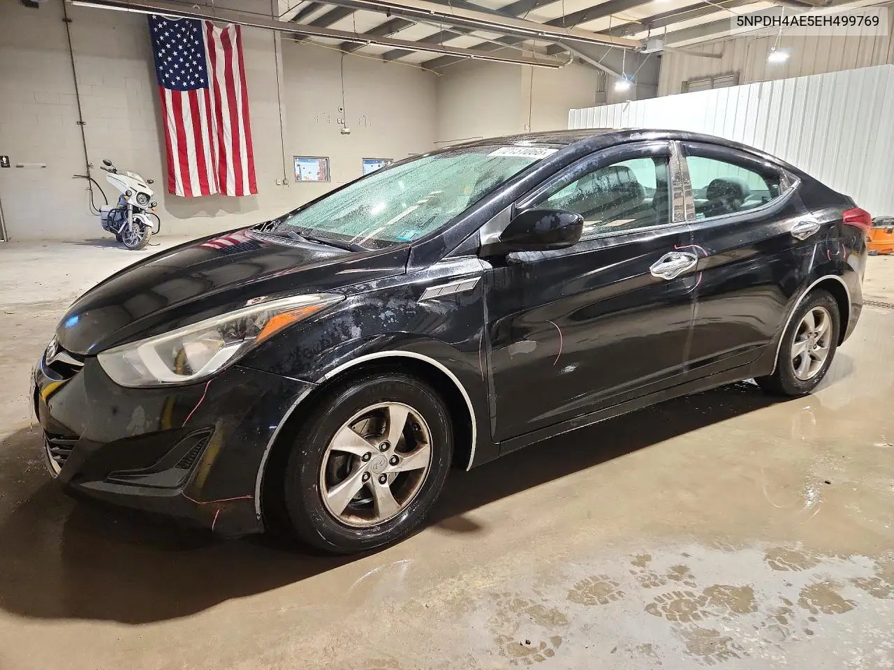 HYUNDAI ELANTRA 2014, VIN 5NPDH4AE5EH499769