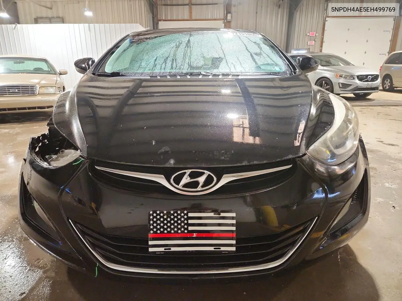 2014 HYUNDAI ELANTRA VIN 5NPDH4AE5EH499769 — фото 5
