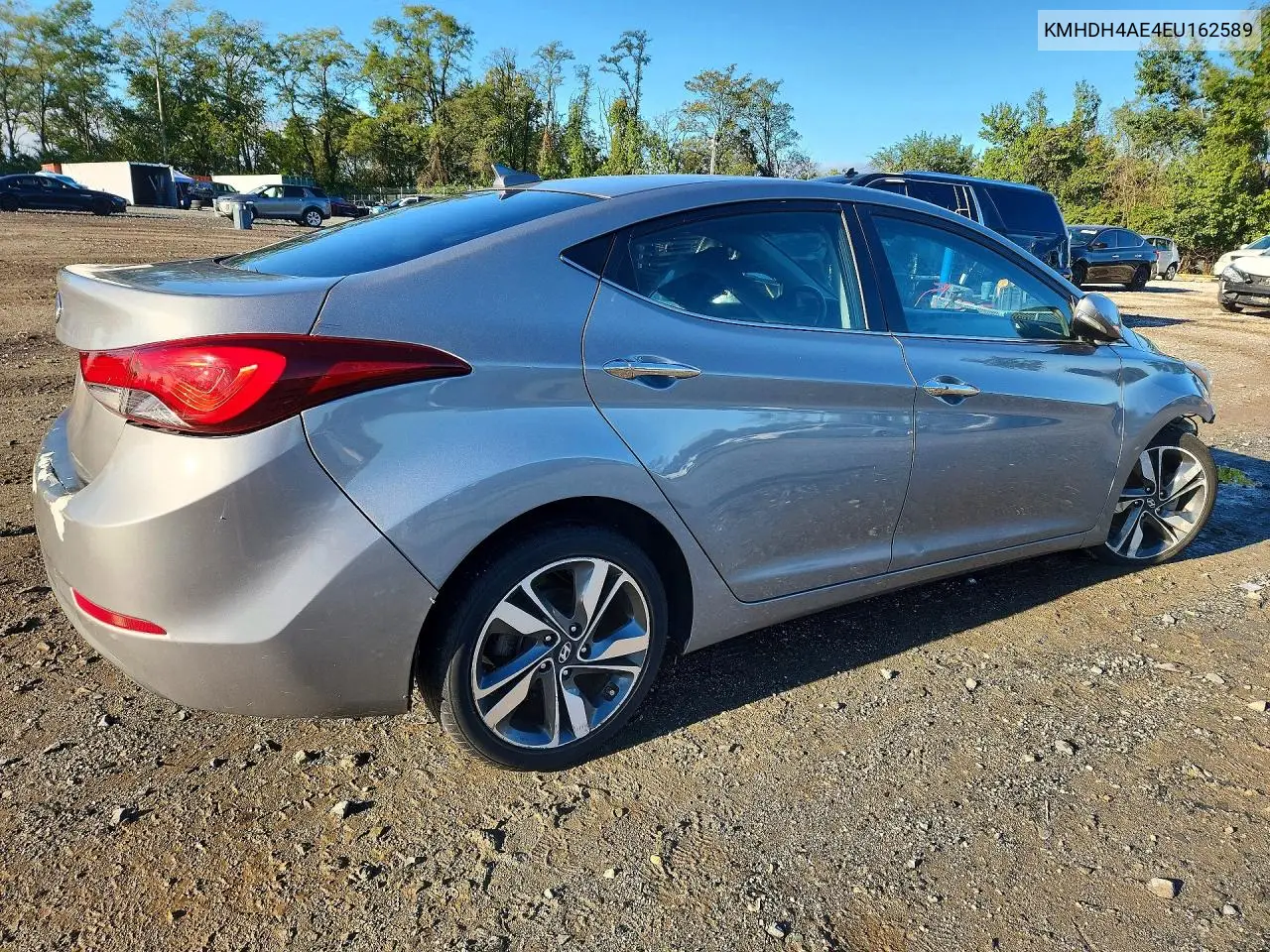 2014 HYUNDAI ELANTRA VIN KMHDH4AE4EU162589 — фото 3