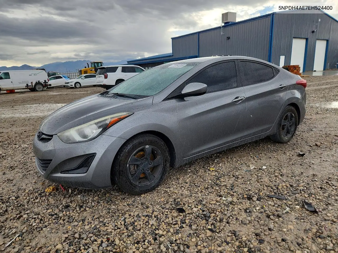 HYUNDAI ELANTRA 2014, VIN 5NPDH4AE7EH524400