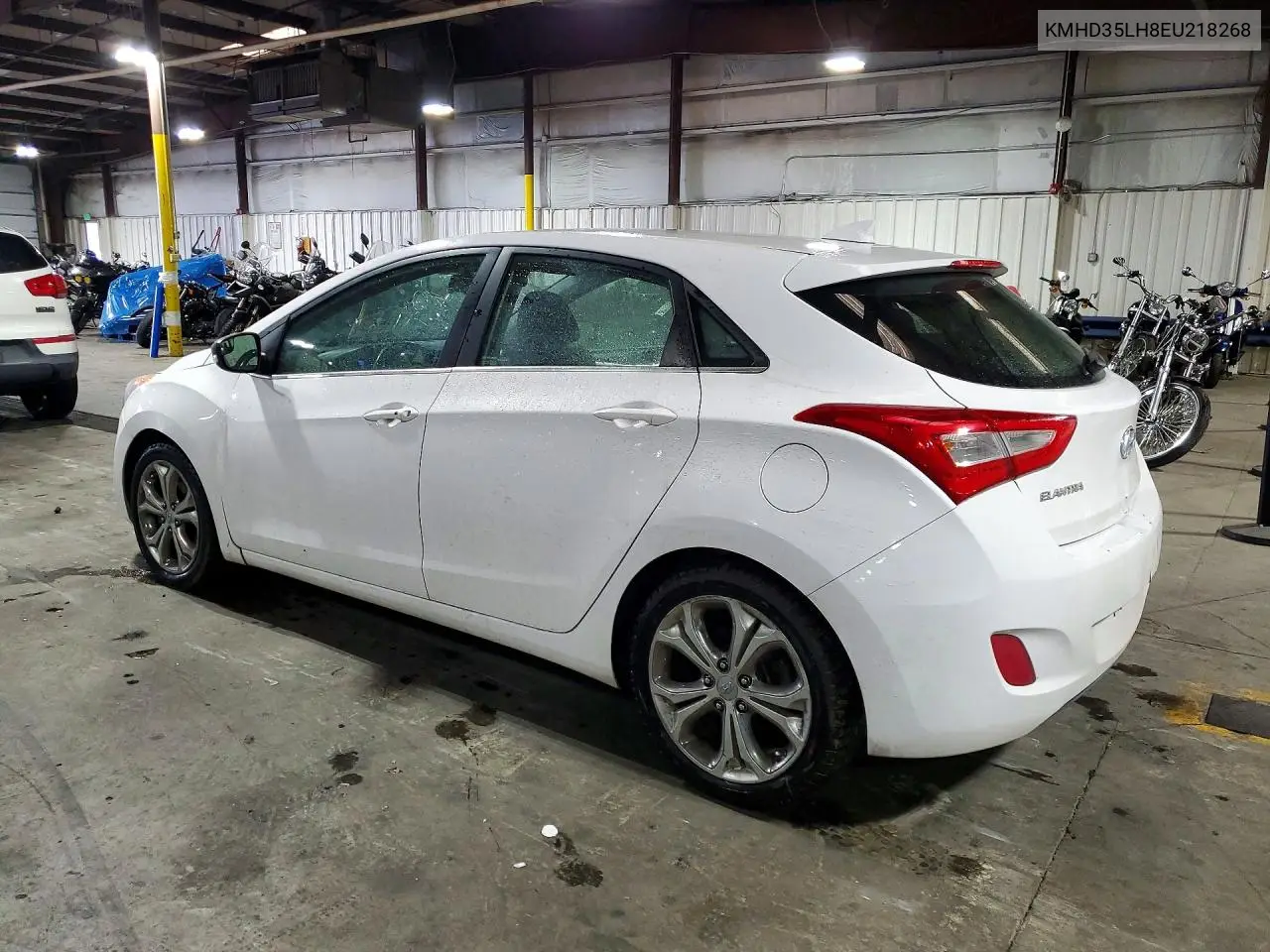 2014 HYUNDAI ELANTRA VIN KMHD35LH8EU218268 — фото 2