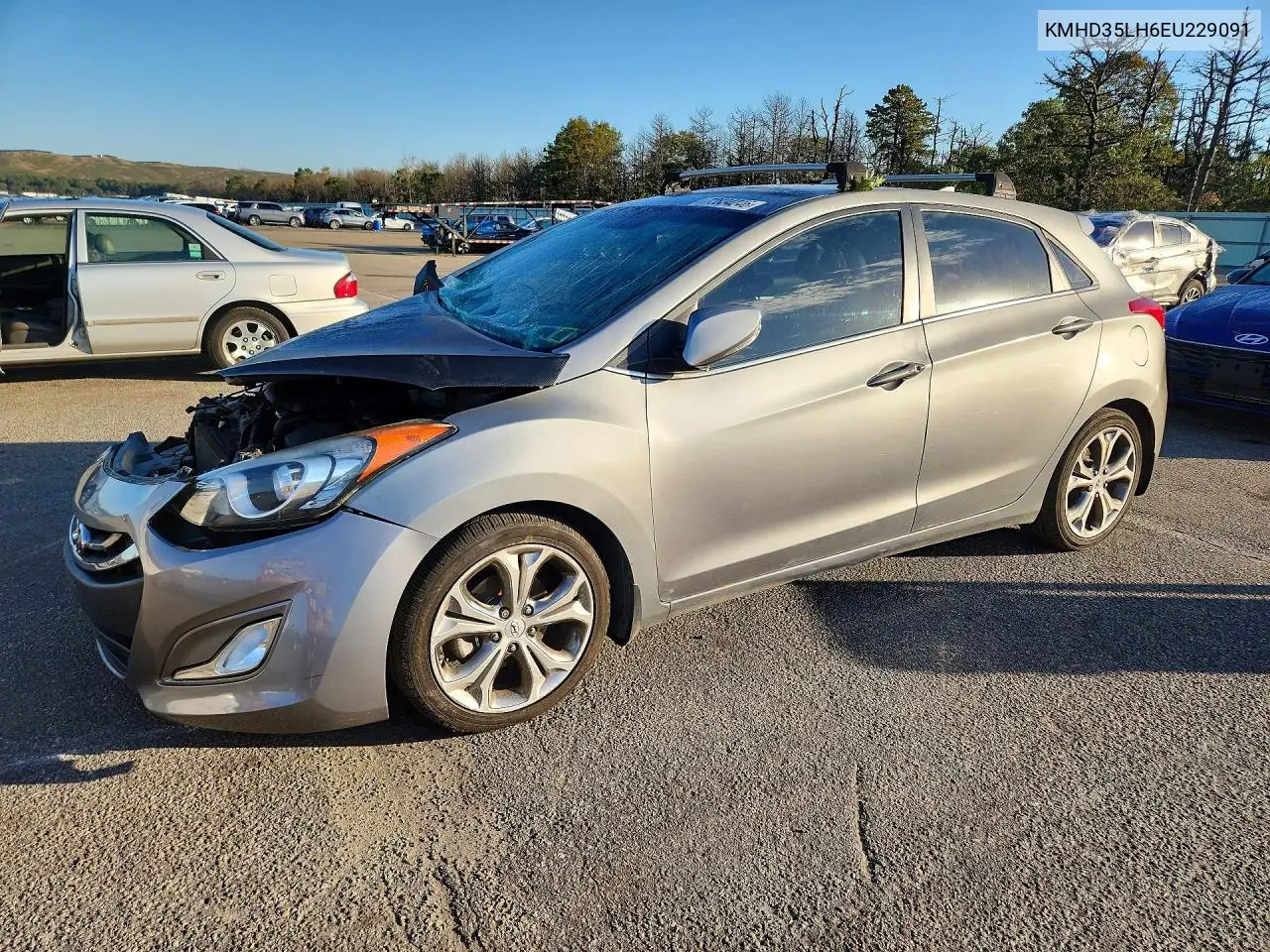 HYUNDAI ELANTRA 2014, VIN KMHD35LH6EU229091