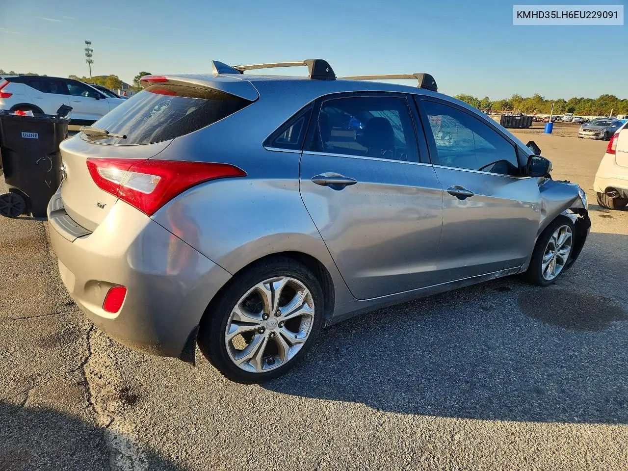2014 HYUNDAI ELANTRA VIN KMHD35LH6EU229091 — фото 3