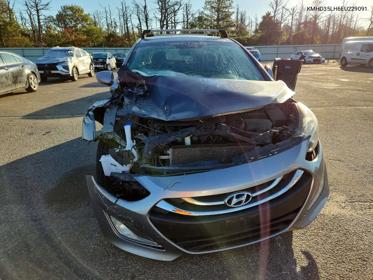 2014 HYUNDAI ELANTRA VIN KMHD35LH6EU229091 — фото 5