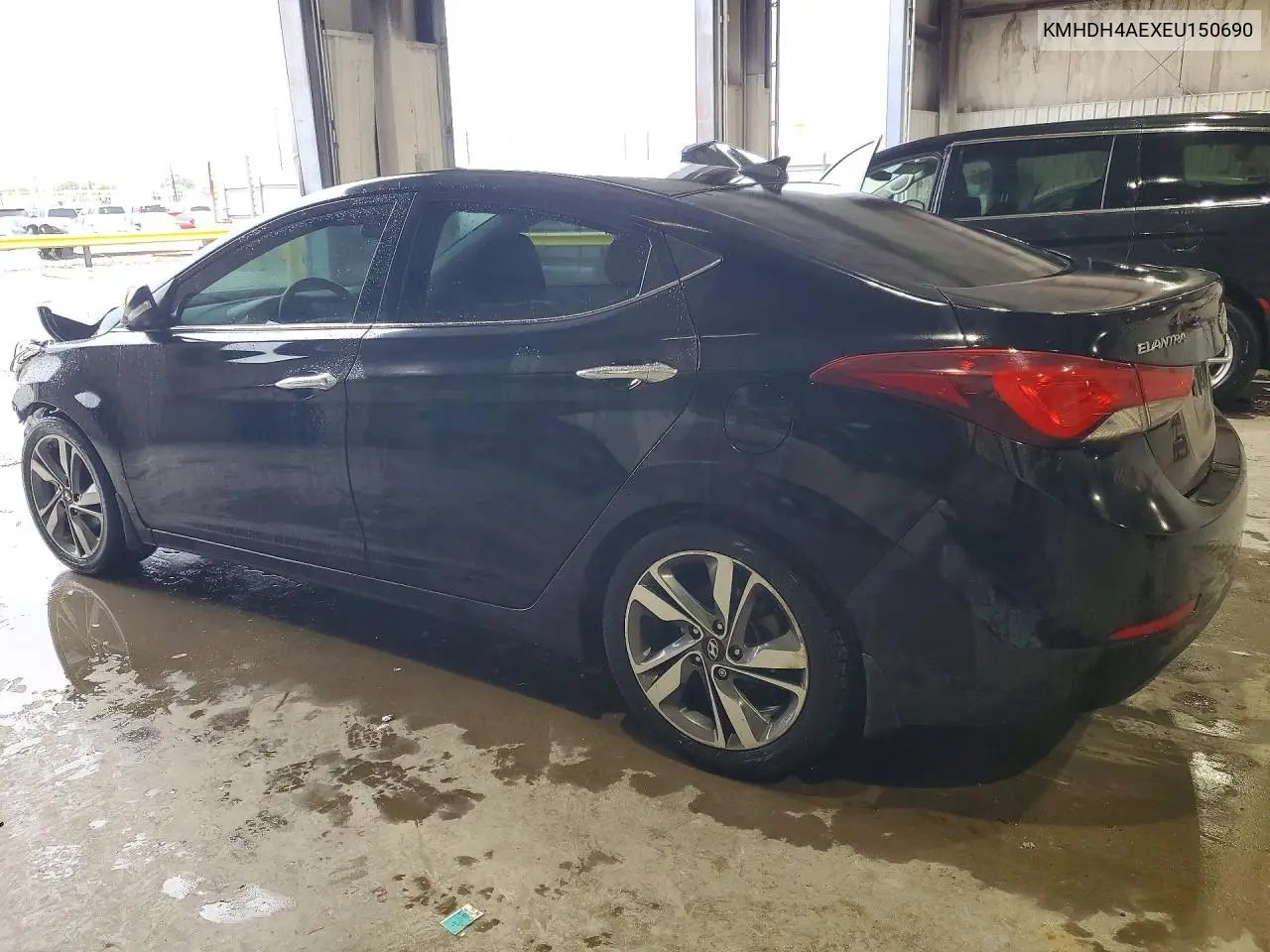 2014 HYUNDAI ELANTRA VIN KMHDH4AEXEU150690 — фото 2