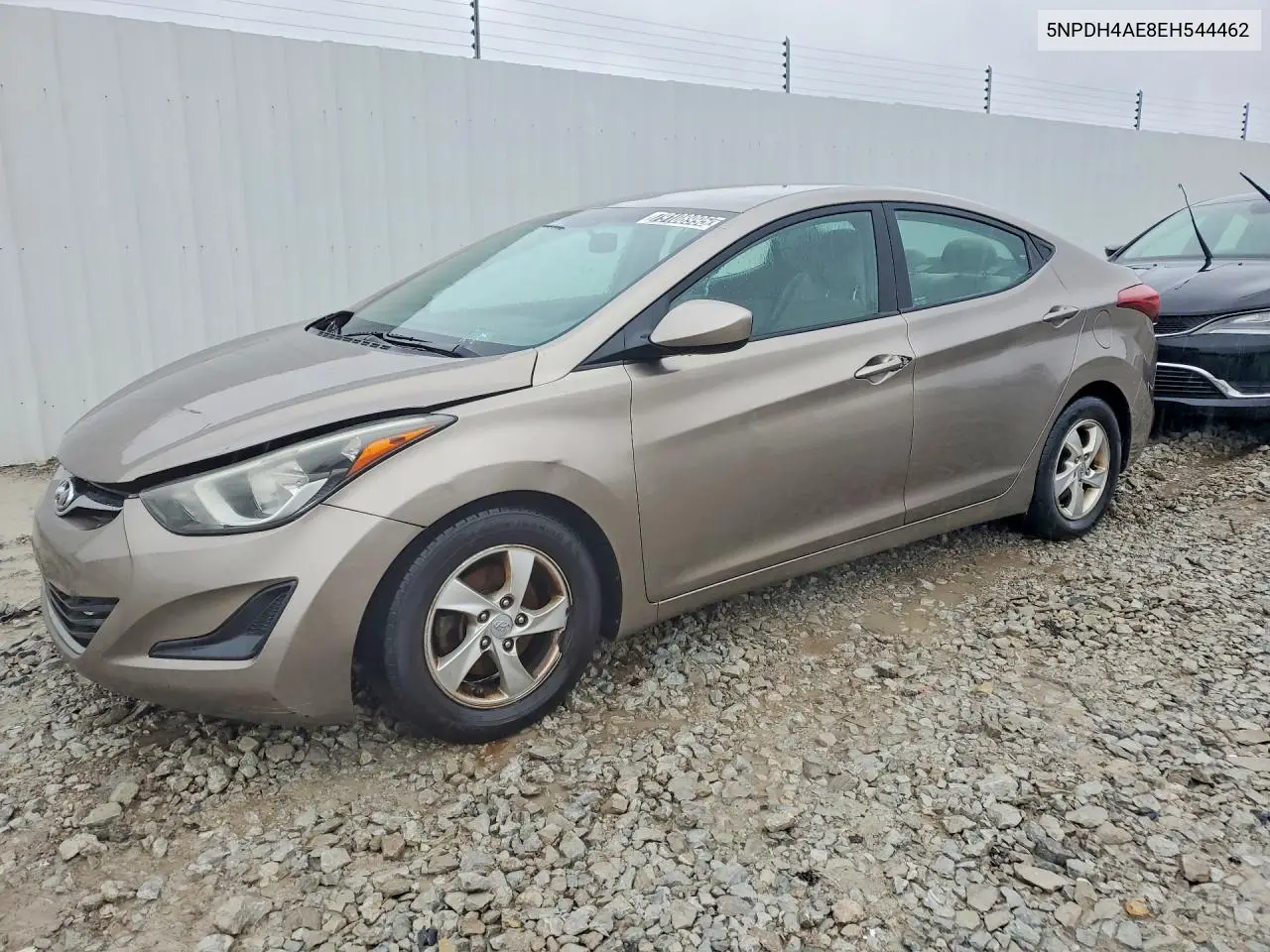 HYUNDAI ELANTRA 2014, VIN 5NPDH4AE8EH544462