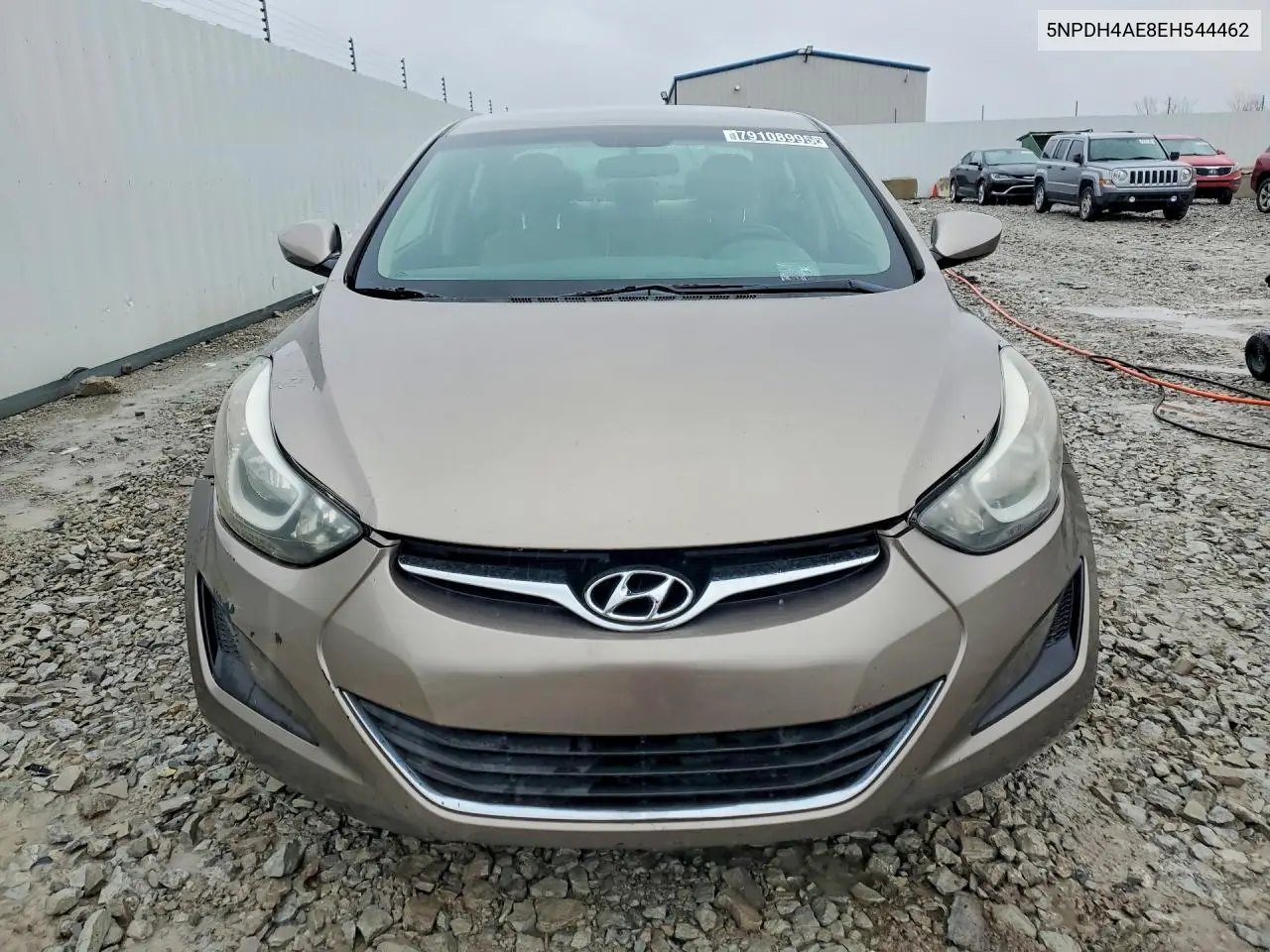 2014 HYUNDAI ELANTRA VIN 5NPDH4AE8EH544462 — фото 5