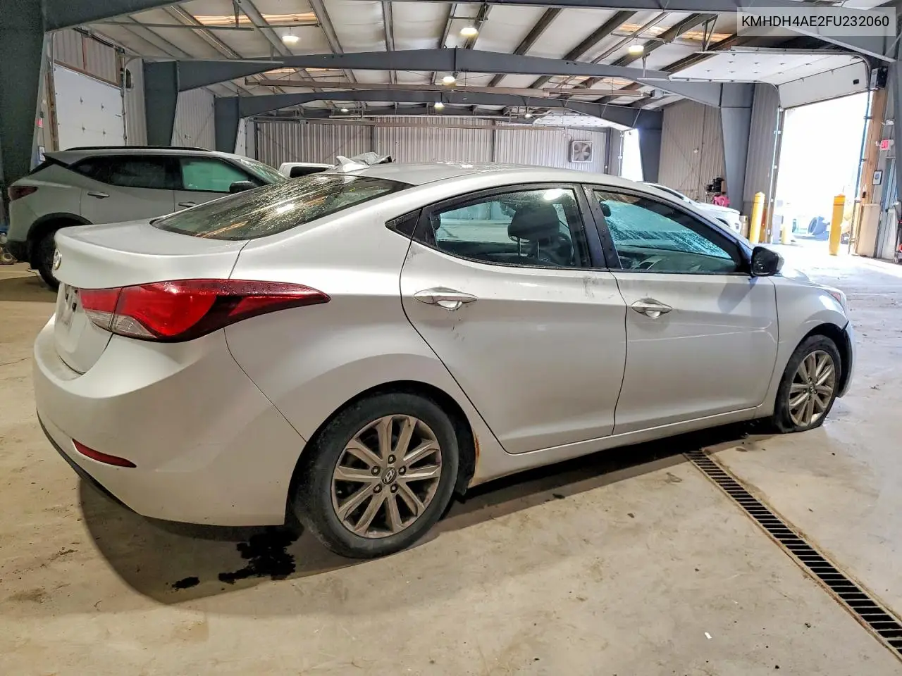 2015 HYUNDAI ELANTRA VIN KMHDH4AE2FU232060 — фото 3