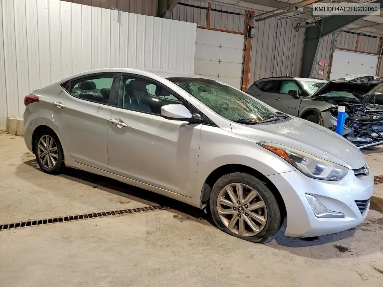 2015 HYUNDAI ELANTRA VIN KMHDH4AE2FU232060 — фото 4