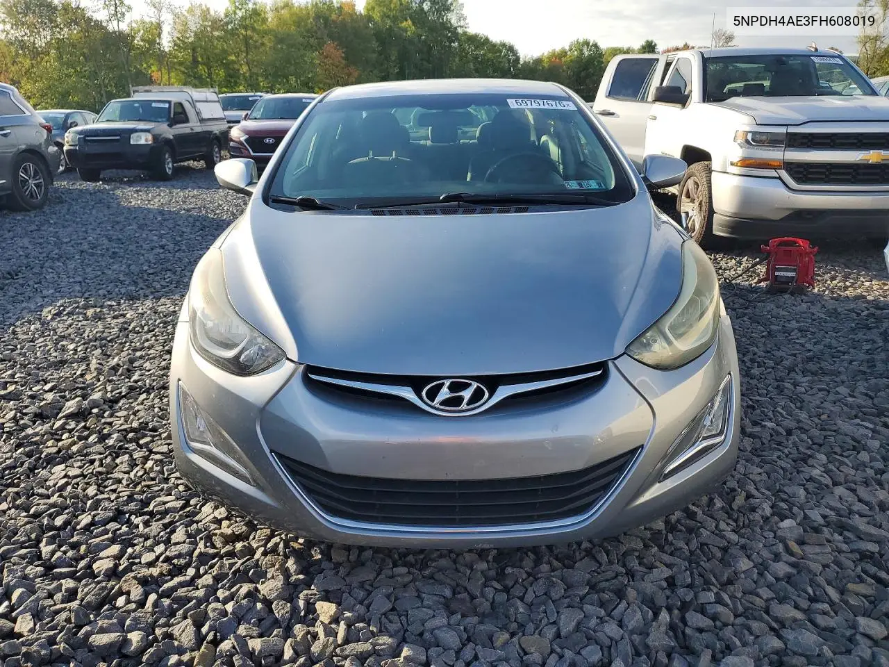 2015 HYUNDAI ELANTRA VIN 5NPDH4AE3FH608019 — фото 5