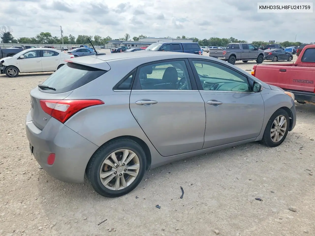2015 HYUNDAI ELANTRA VIN KMHD35LH8FU241759 — фото 3
