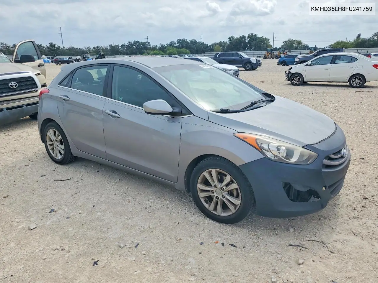 2015 HYUNDAI ELANTRA VIN KMHD35LH8FU241759 — фото 4