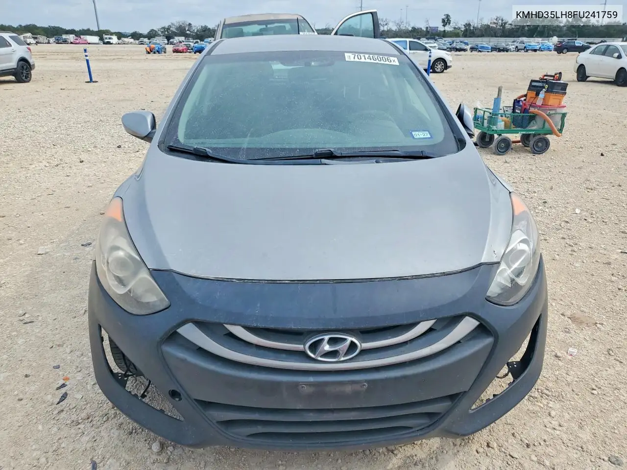 2015 HYUNDAI ELANTRA VIN KMHD35LH8FU241759 — фото 5