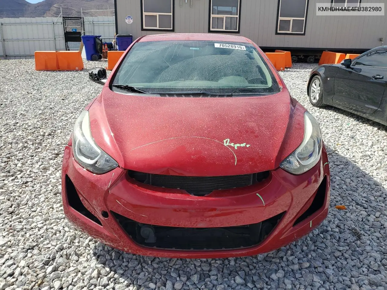 2015 HYUNDAI ELANTRA VIN KMHDH4AE4FU382980 — фото 5