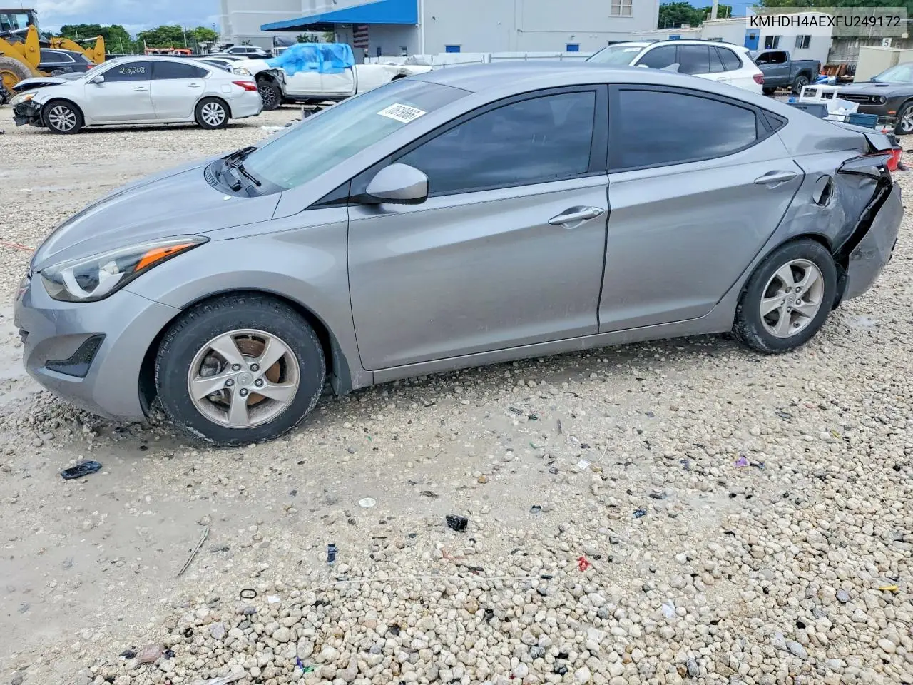 HYUNDAI ELANTRA 2015, VIN KMHDH4AEXFU249172
