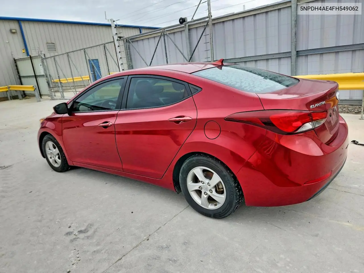 2015 HYUNDAI ELANTRA VIN 5NPDH4AE4FH549062 — фото 2